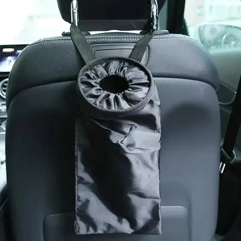 Seat Cleaner Fabric - Kantong Sampah Mobil Gantung dari Kain