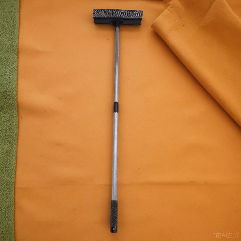 Glass Cleaner Streak - Pencuci Jendela Teleskopik Abu-abu, Alat Pembersih