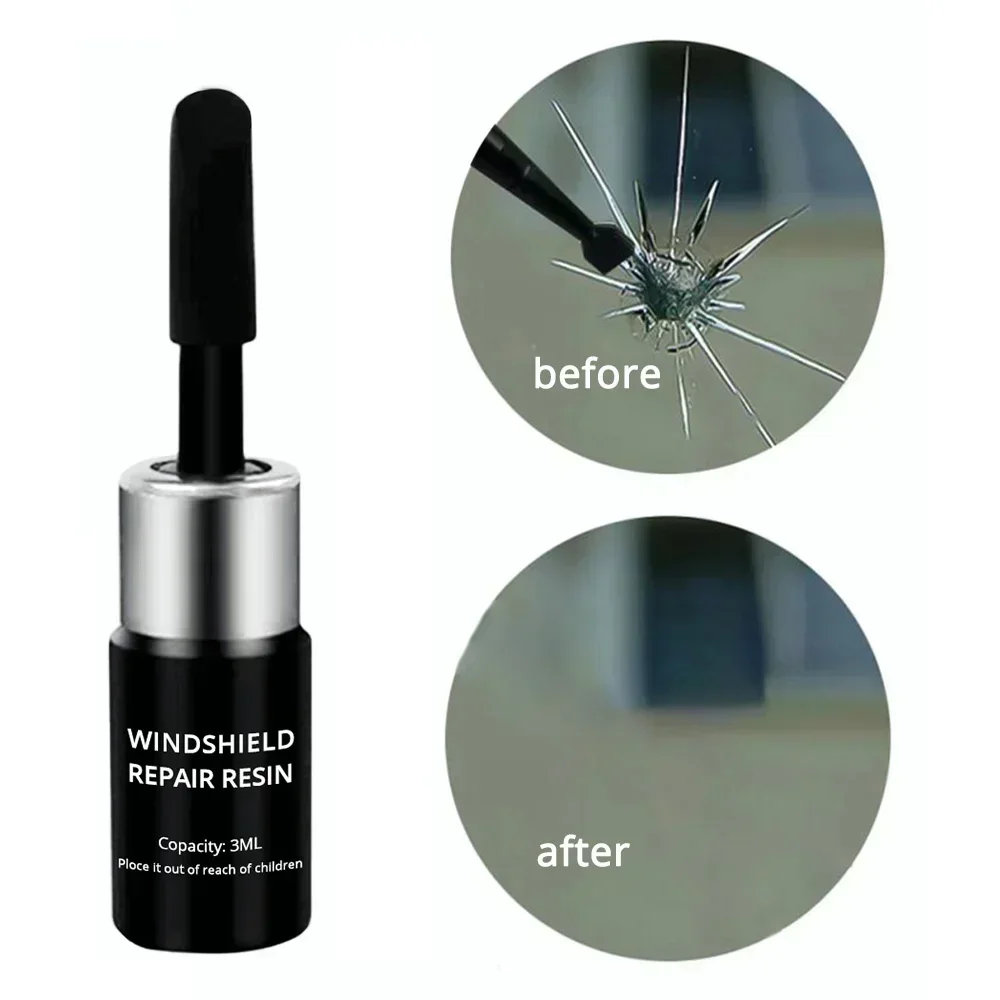 Glass Cleaner Streak - Alat Perbaikan Kaca Mobil Retak, Cairan