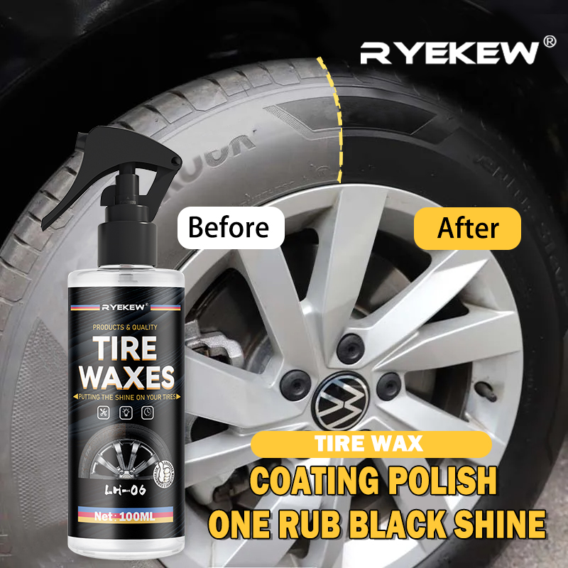 Tire Shine Spray Sealant - Lilin Penyegel Hidrofobik Semprotan Pelapis Ban