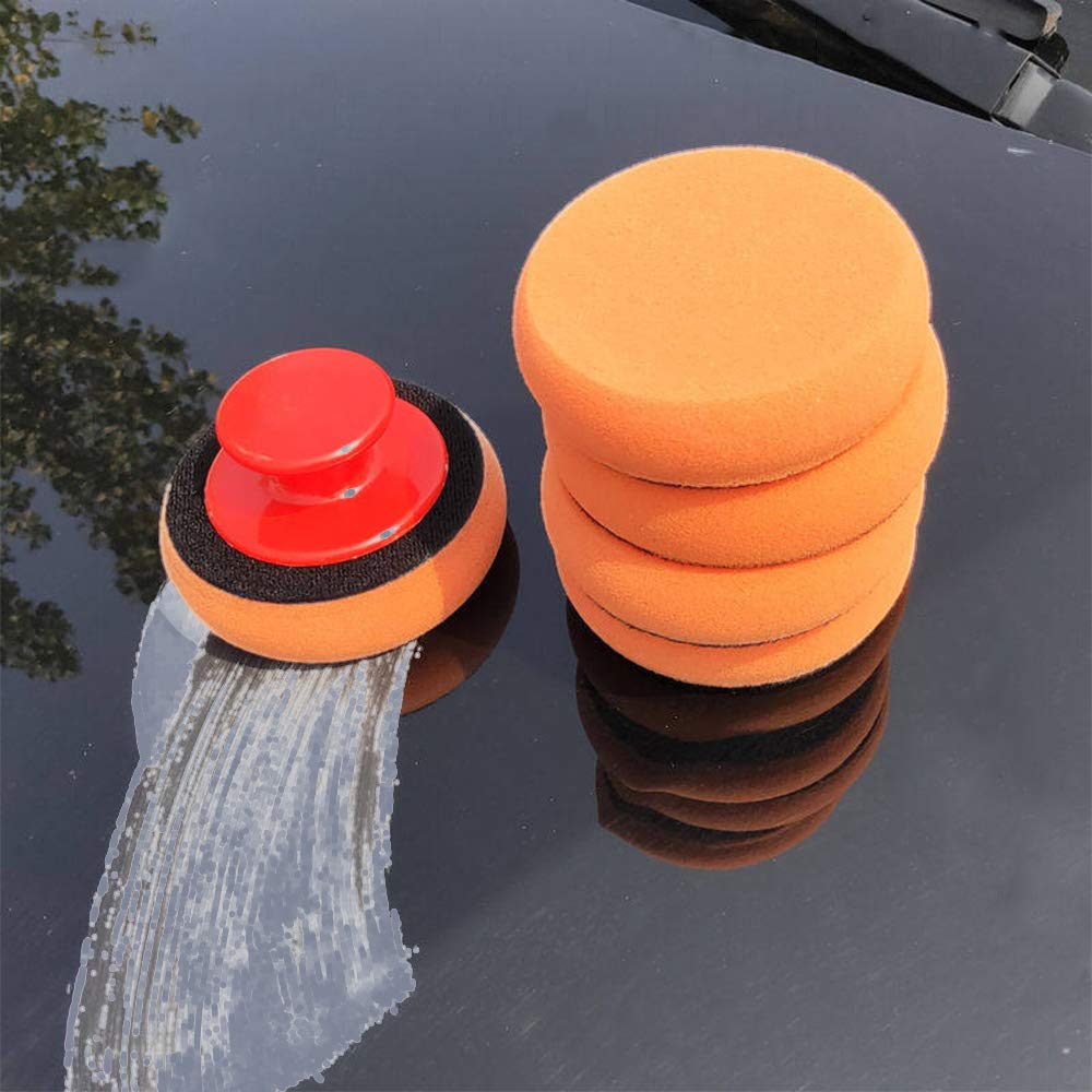 Wax Applicator Pad - 6 Buah Kit Bantalan Aplikator Lilin