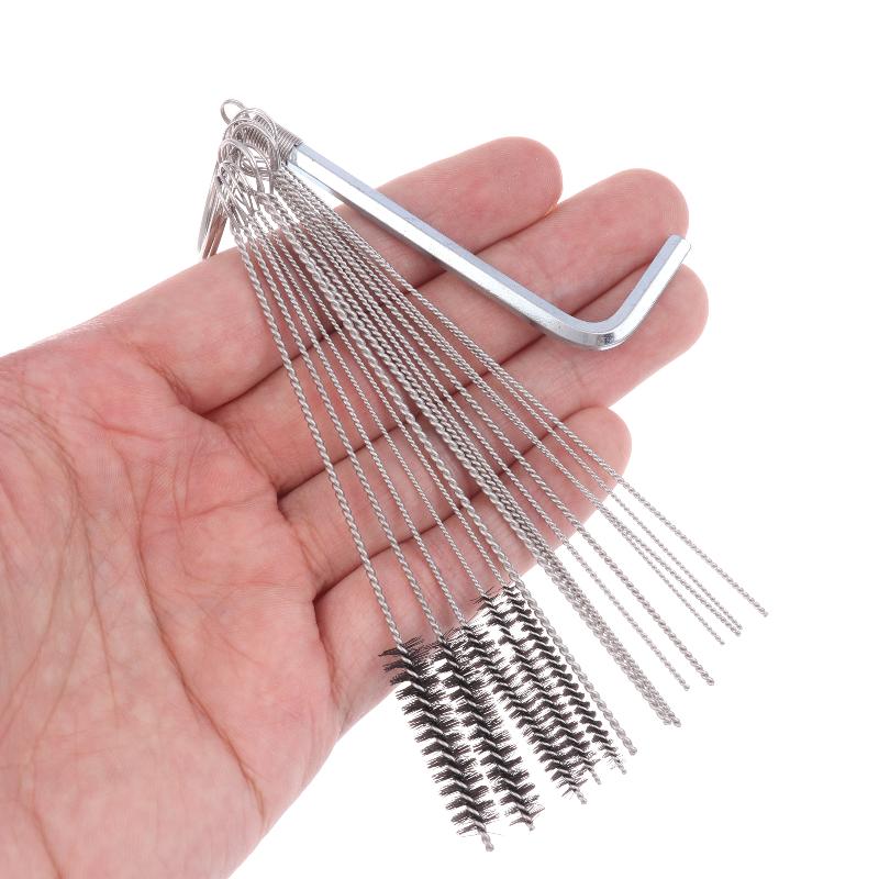 Car Cleaning Brush - 1Set Peralatan Pembersih Karburator, Jarum Jet,