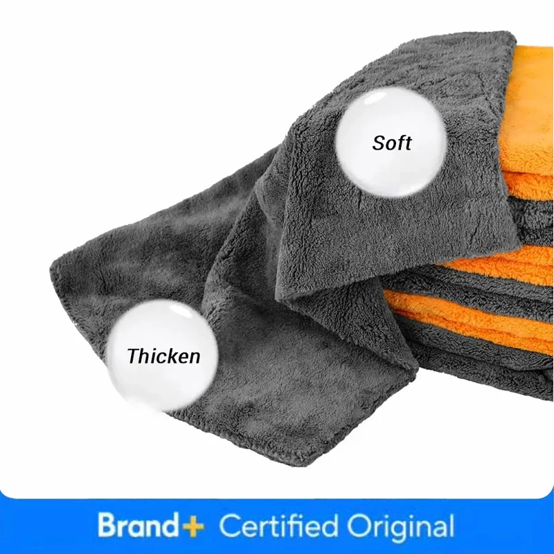 Microfiber Towel Detailing - Kain Lap Mobil Tebal 300GSM, Paket