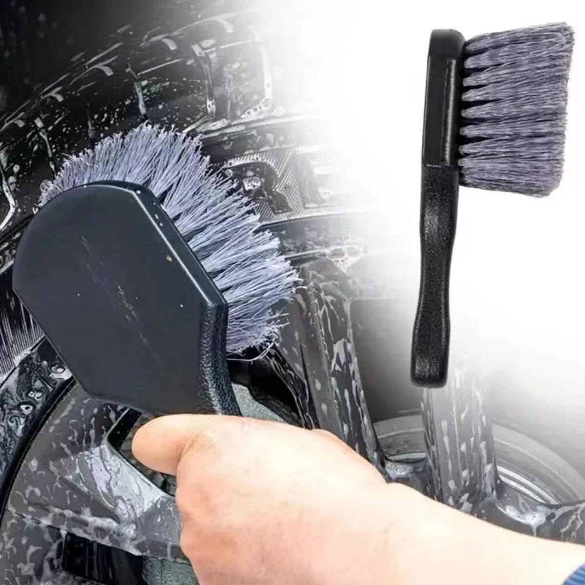 Car Cleaning Brush - Sikat pembersih roda mobil, sikat Detail