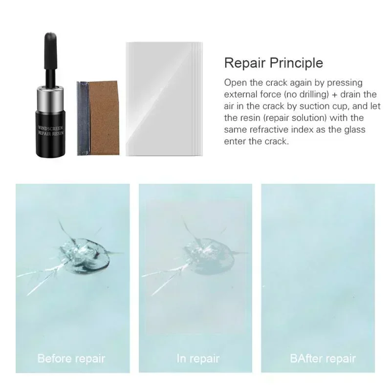 Alat Perbaikan Kaca Mobil Reta - Glass Cleaner Streak ulasan dan harga