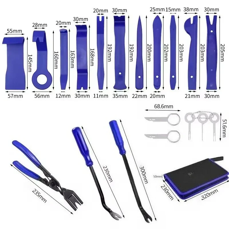 Set Alat Tangan Mobil Baru, Ki - Trim Restorer Plastic ulasan dan harga