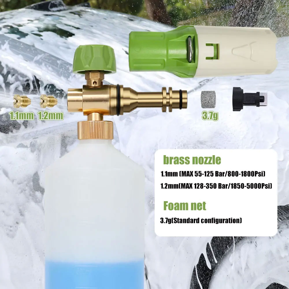 Pistol Busa Aluminium Lance Bu - Foam Cannon Car Wash ulasan dan harga