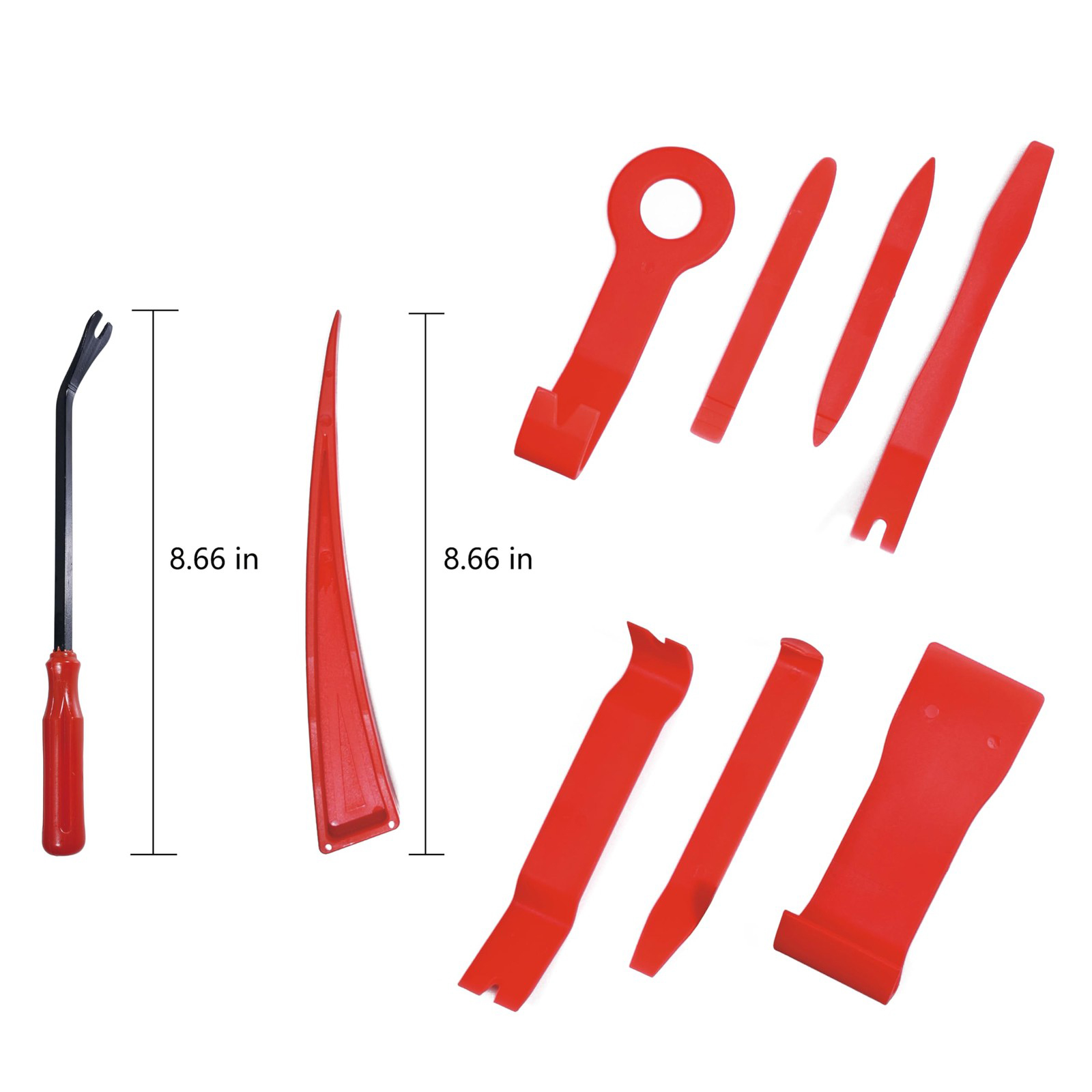 18Pcs Peralatan Pembuka Pintu  - Trim Restorer Plastic ulasan dan harga