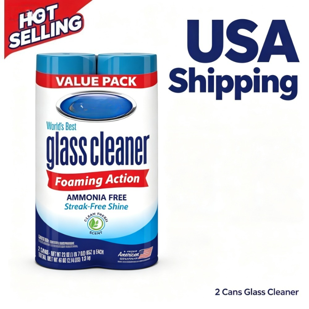 Semprotan Aerosol Pembersih Ka - Glass Cleaner Streak ulasan dan harga