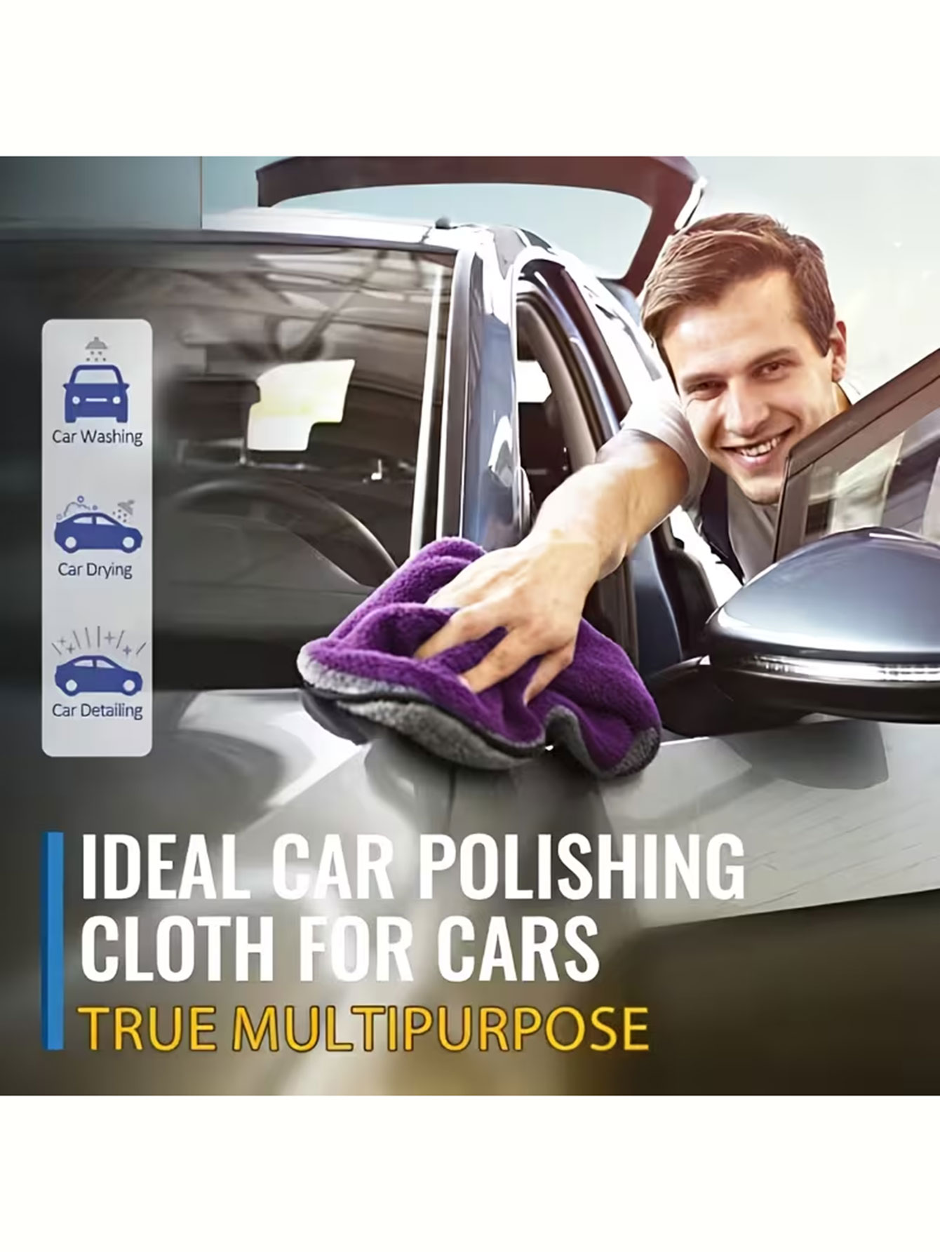 10-Pack Kain Lap Pembersih Mik - Microfiber Towel Detailing ulasan dan harga