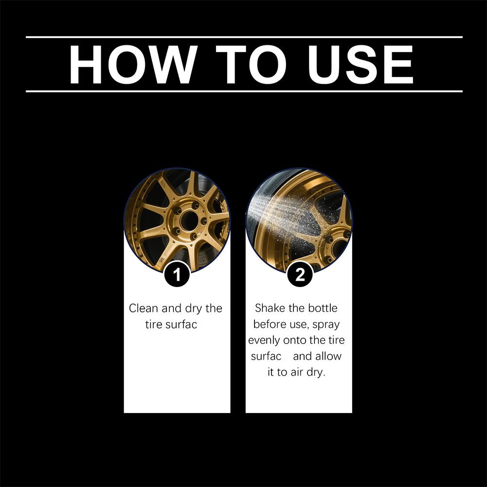 Semprotan Pelapis Ban Tyre Glo - Tire Shine Spray Sealant ulasan dan harga