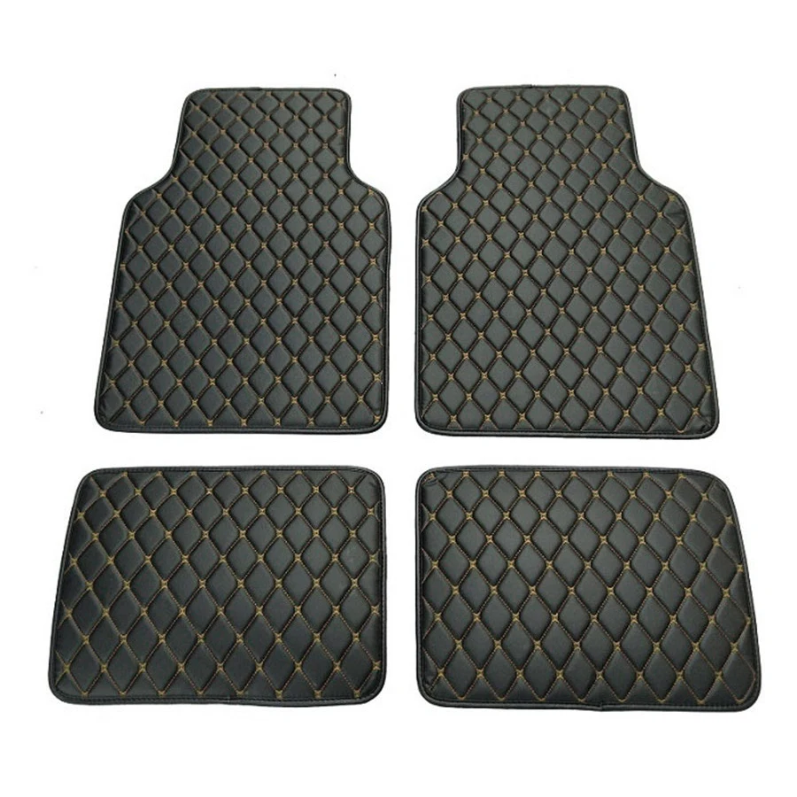 4pcs Set Karpet Mobil Kulit PU - Leather Cleaner Interior ulasan dan harga