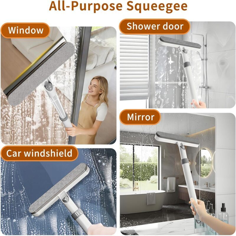 Pembersih Kaca Jendela 4-in-1  - Glass Cleaner Streak ulasan dan harga